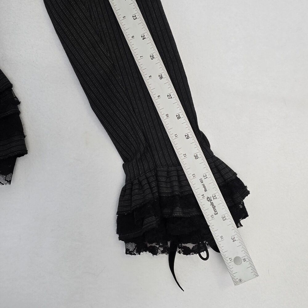 Spin Doctor 2XL Florence Victorian Gothic Steampunk Black Corset Lace Jacket - Picture 16 of 16